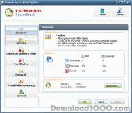 Comodo SecureEmail screenshot